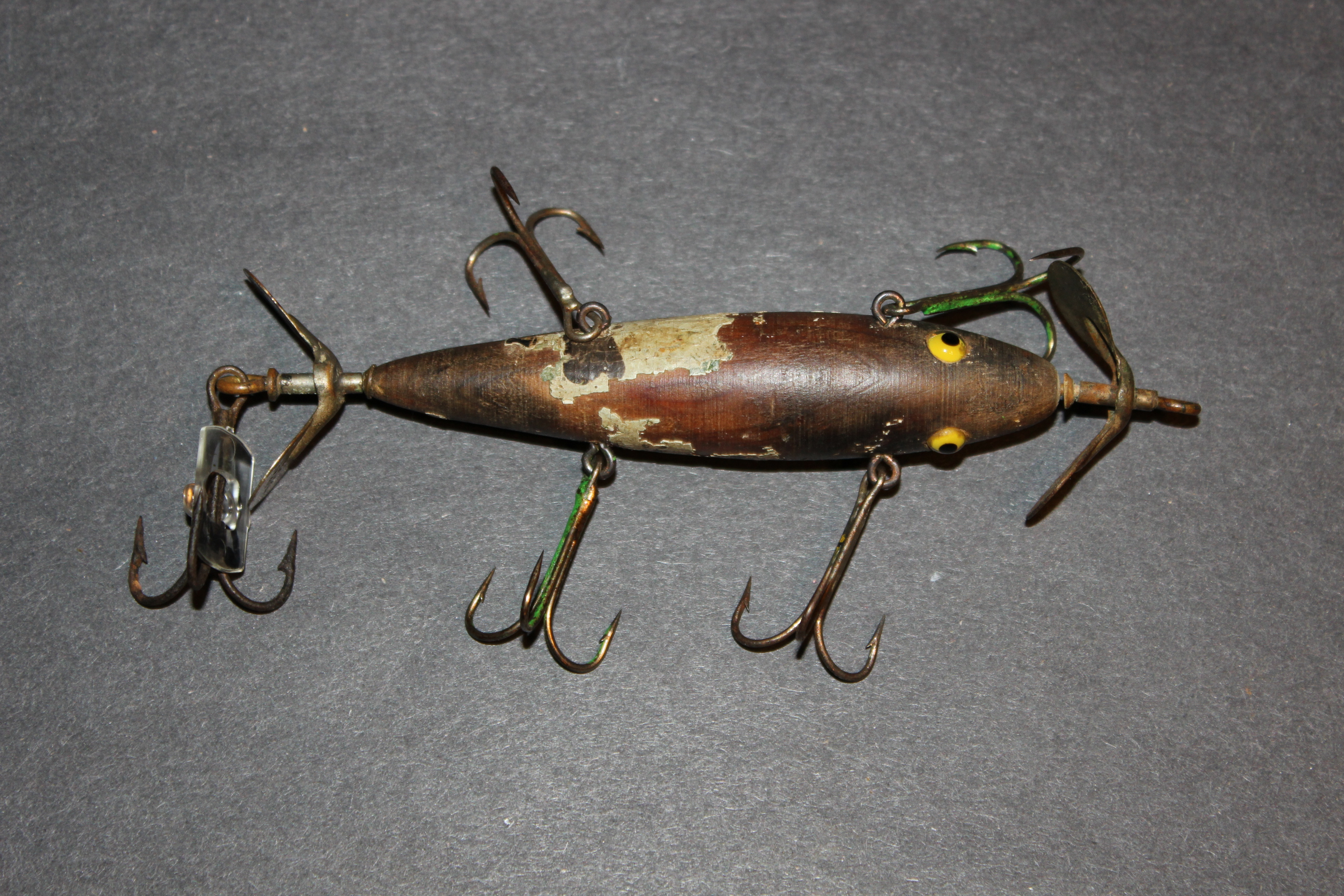 South Bend Oreno Popping Frog  Old Antique & Vintage Wood Fishing Lures  Reels Tackle & More